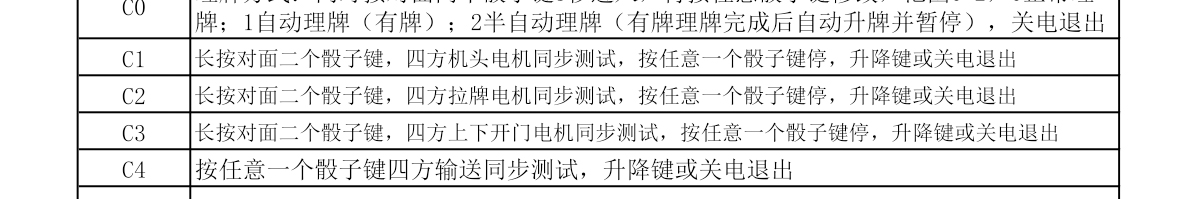 小冬过山车主板简要说明